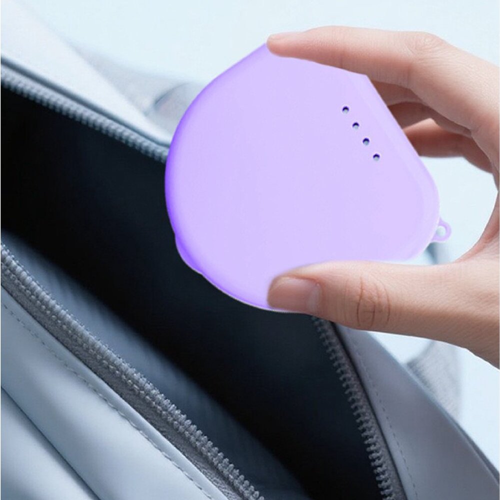 磁吸多功能隱形牙套收納盒(附贈手提繩)一入 多色可選-圖片-6