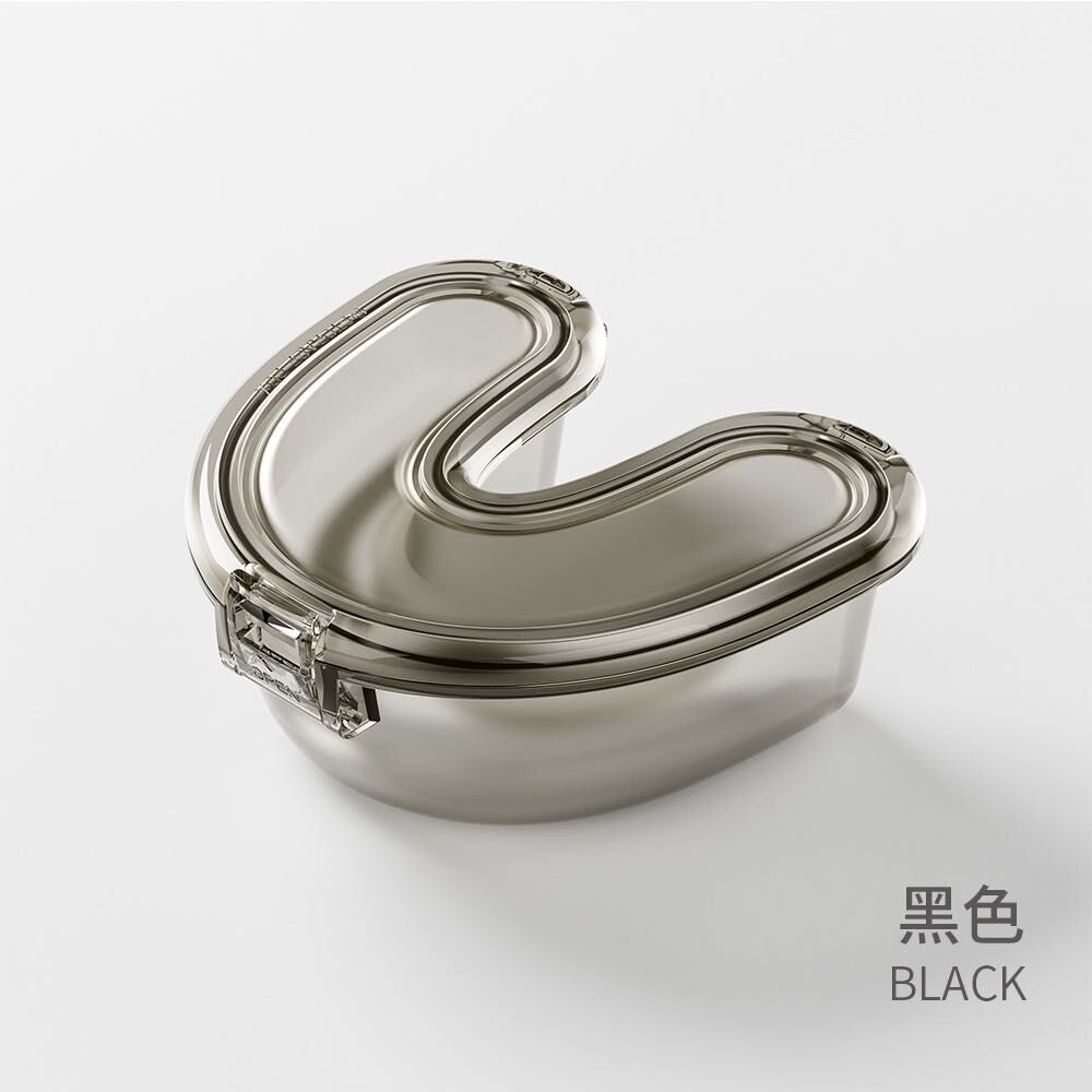 U型密封收納牙套盒一入 適用牙套 可外出攜帶使用-圖片-10