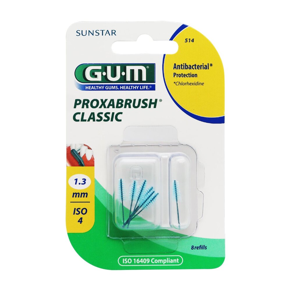 美國 G.U.M 牙間刷補充組(尺寸齊全)8支入-圖片-3