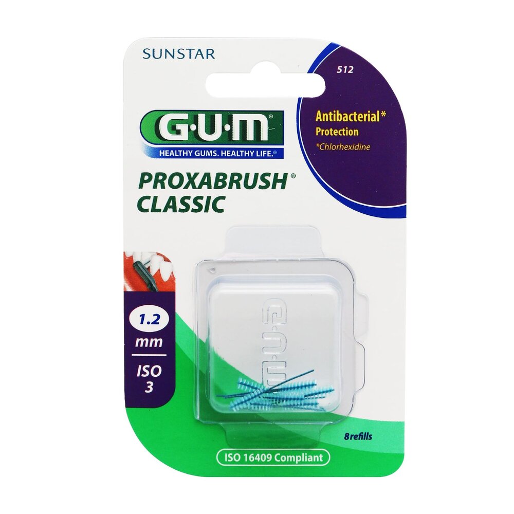 美國 G.U.M 牙間刷補充組(尺寸齊全)8支入-圖片-4
