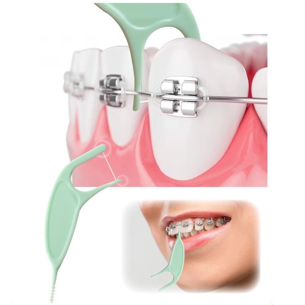 Dr.Taylor 矯正牙線棒50支/盒裝(綠/藍/白可選) 30支/50支可選 另有 鴨嘴獸Platypus-圖片-4