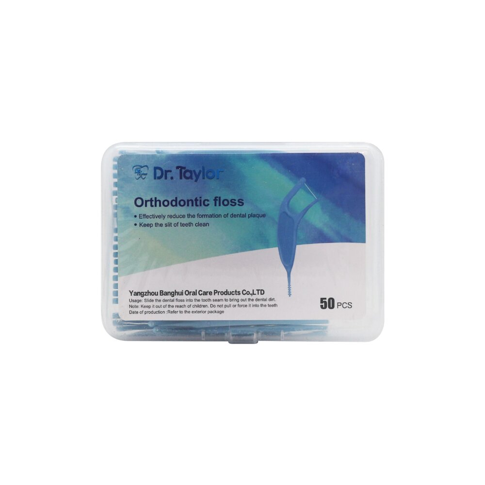 Dr.Taylor 矯正牙線棒50支/盒裝(綠/藍/白可選) 30支/50支可選 另有 鴨嘴獸Platypus-圖片-6