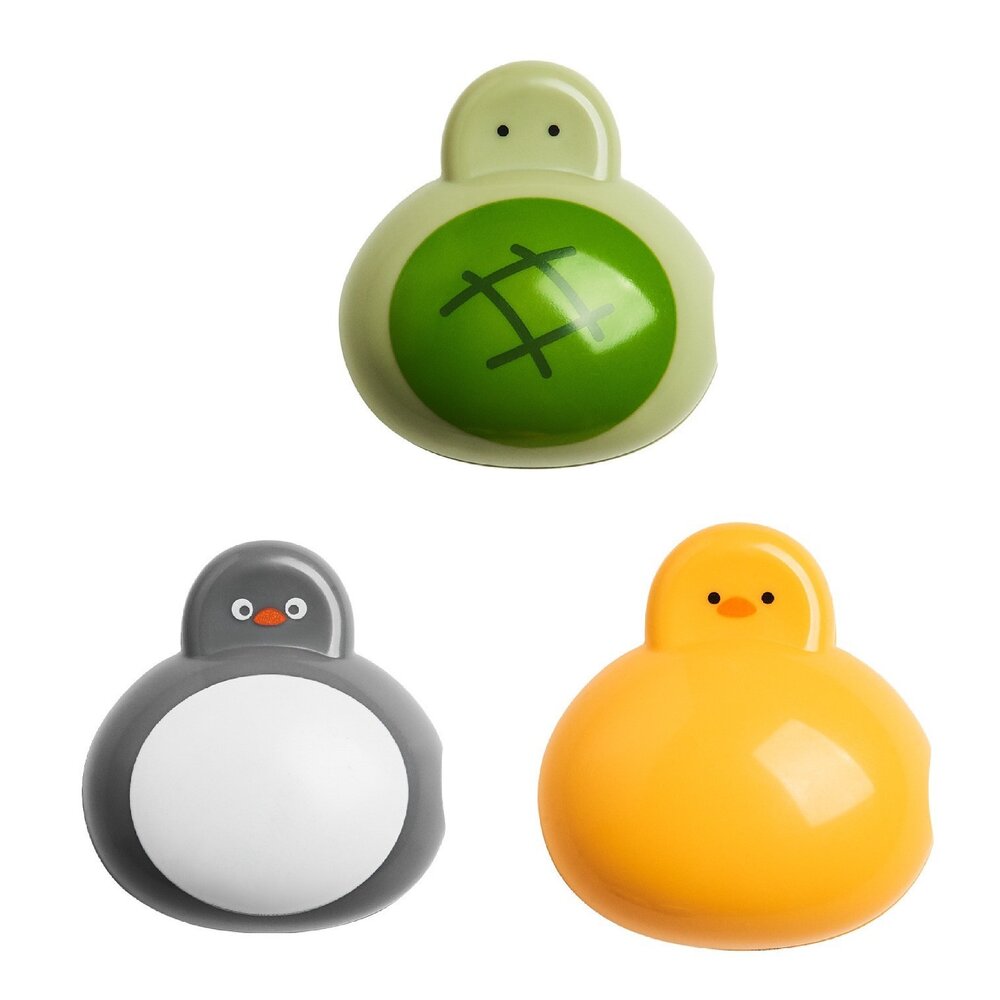 夾式可愛動物造型牙刷刷頭保護套一入(烏龜/企鵝/小鴨可選)-圖片-3