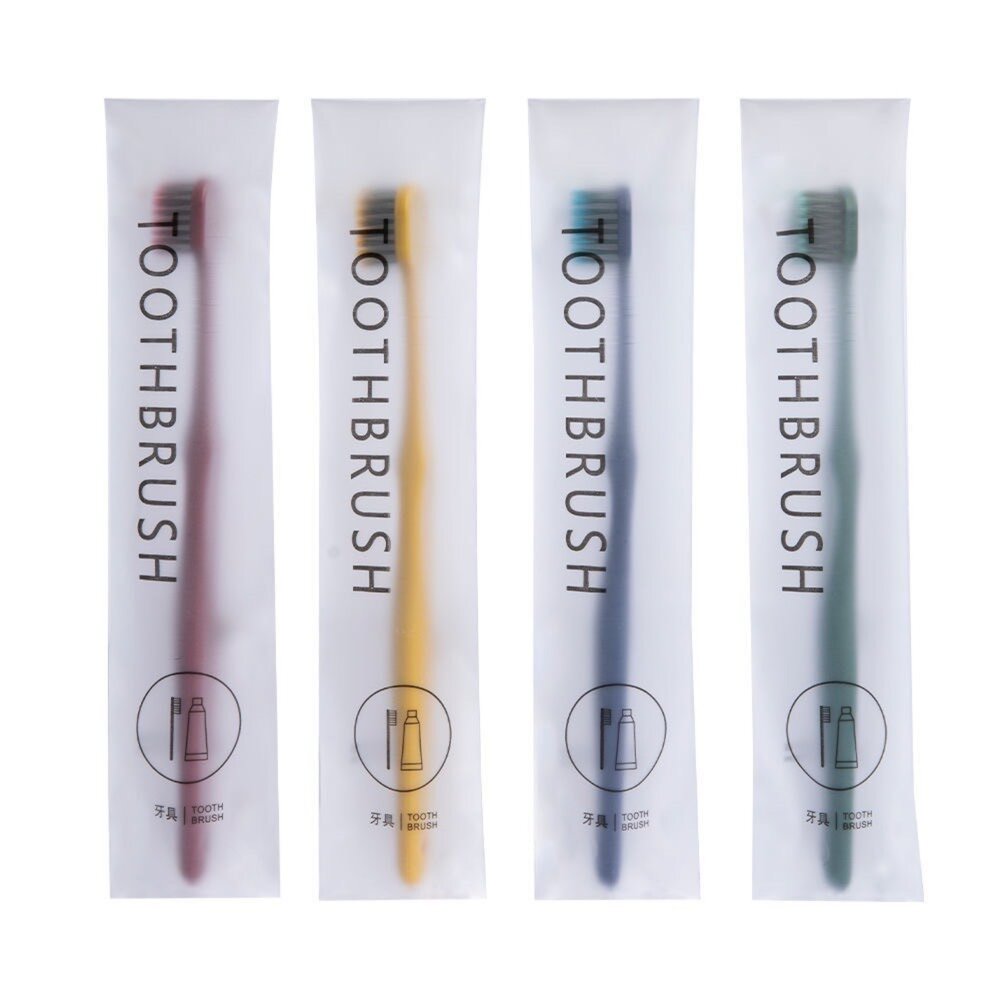 飯店旅宿用 日系加寬刷頭一次性牙刷一支-圖片-2