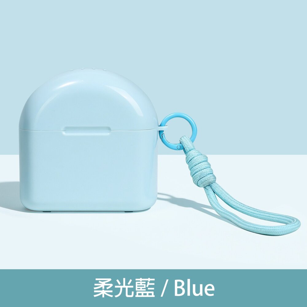 矯正專用 多巴胺色 站立磁吸式隨身牙套收納盒(含提繩)一入-圖片-5