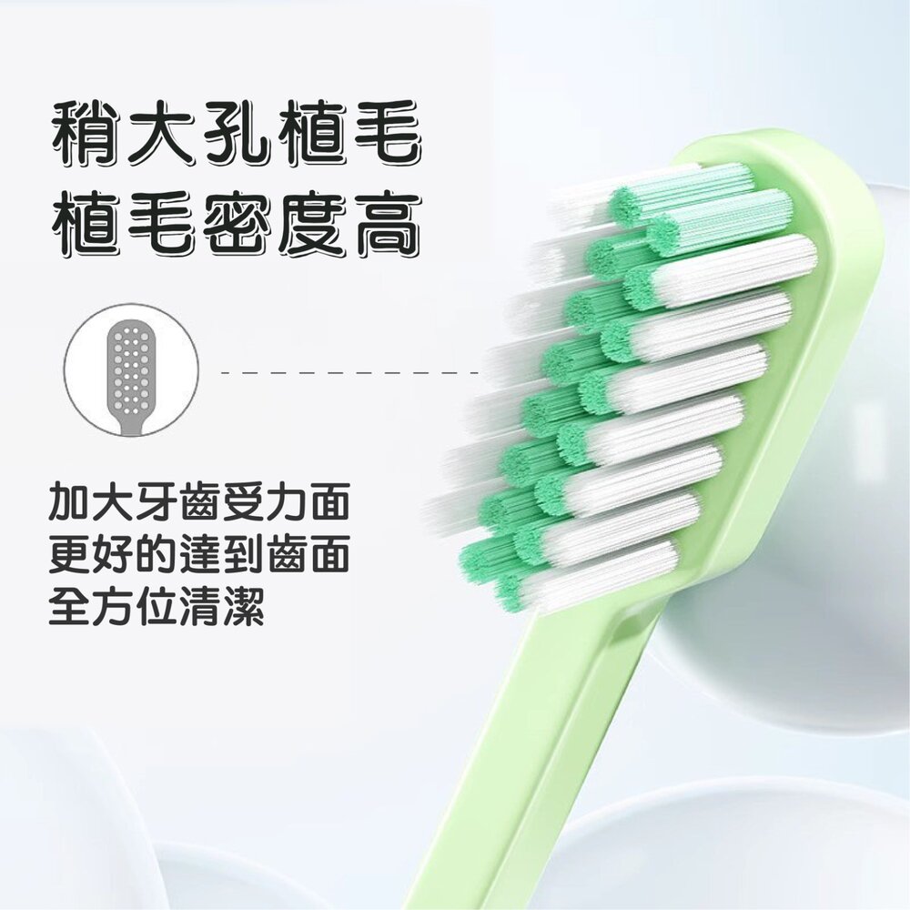 Y-Kelin 外出攜帶式 矯正專用摺疊U型軟毛牙刷一支-圖片-2