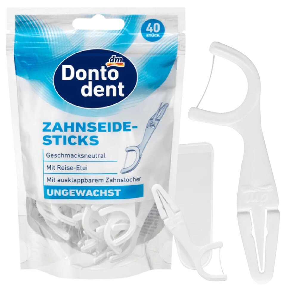 4066447705416-德國 德國Dontodent DM 超滑牙線棒40支
