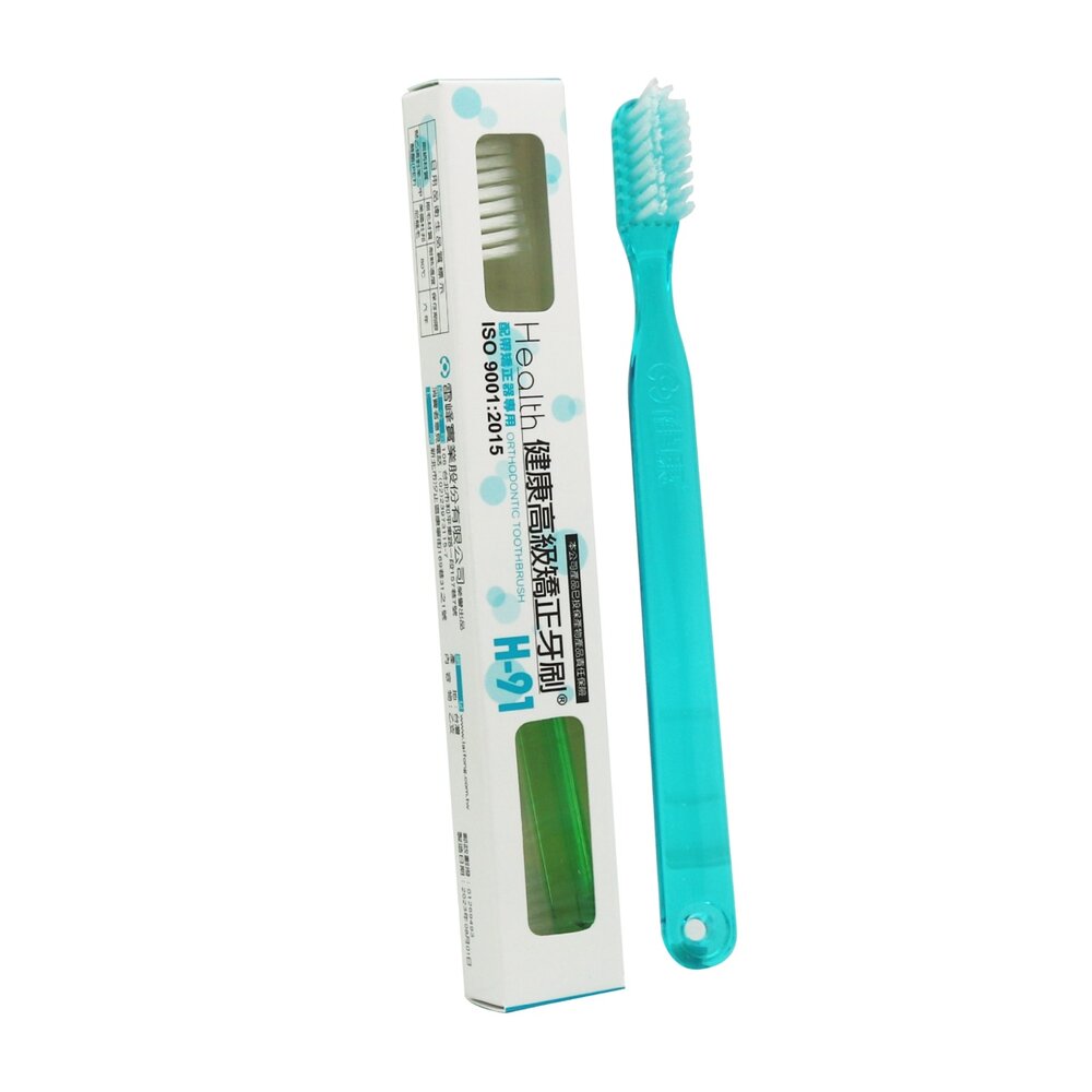 健康牌 健康牙刷 Health H-91 H91 高級矯正牙刷一打12入盒裝-圖片-1