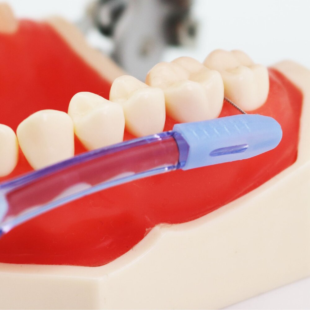 台灣製造 Q3 替換軟毛牙間刷刷頭50支入【適用於德恩奈、歐樂B的替換式長柄牙間刷】-圖片-1