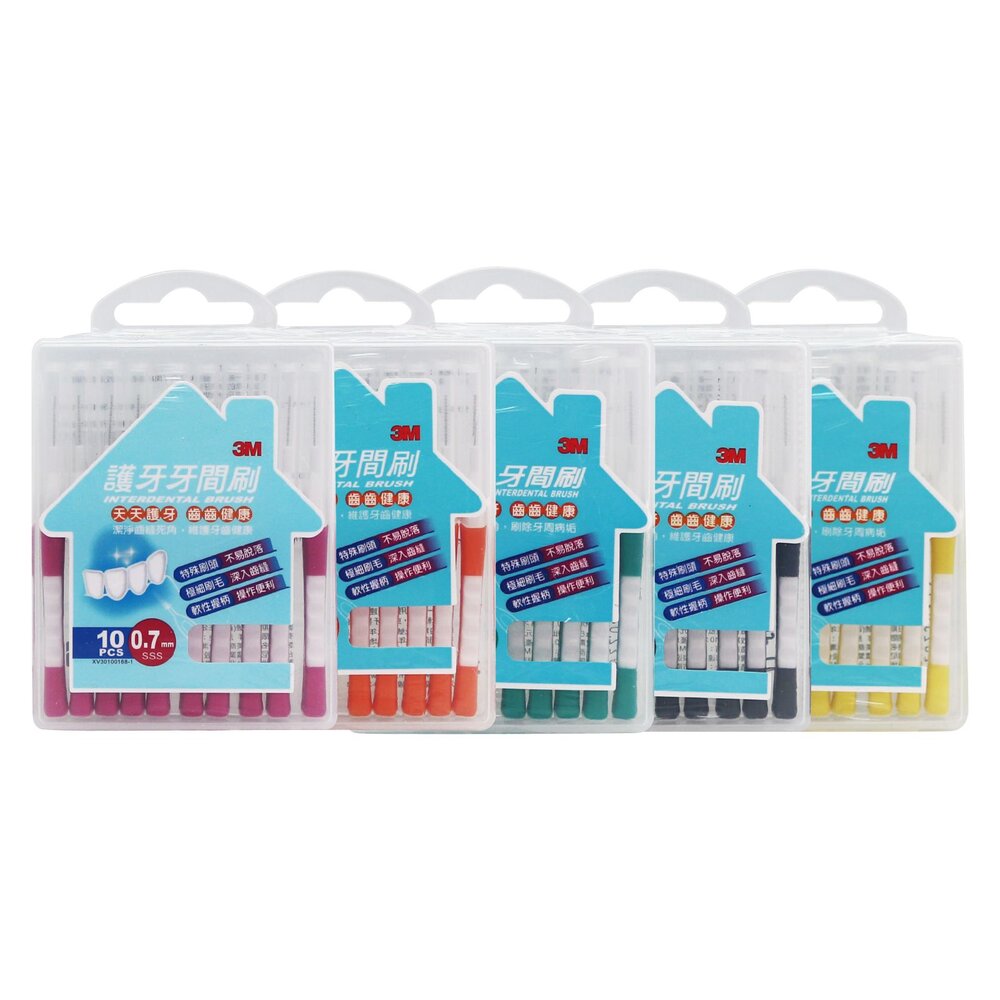 3M 護齒齒間刷 牙間刷 L型12入/直10入-圖片-2