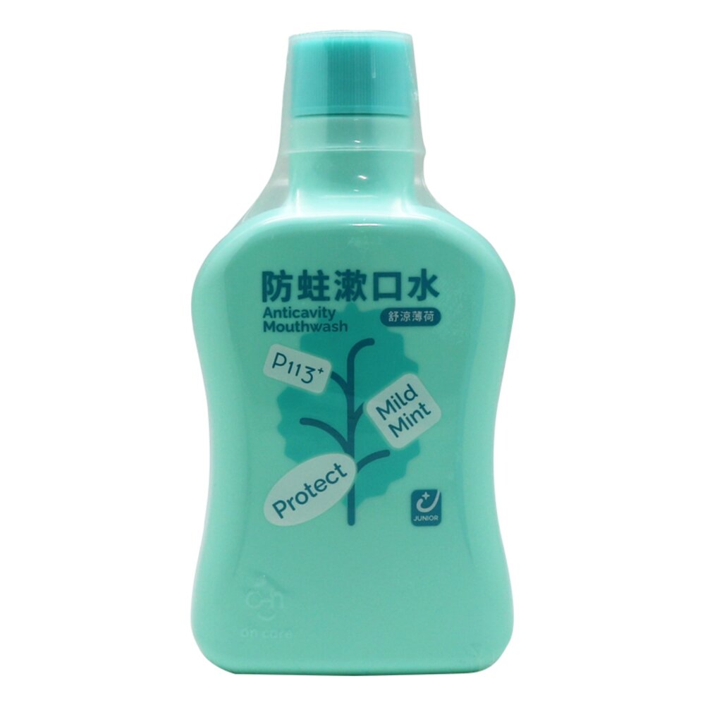 4711401390831-歐克威爾 Oh care P113+® 防蛀漱口水(舒涼薄荷)350ml