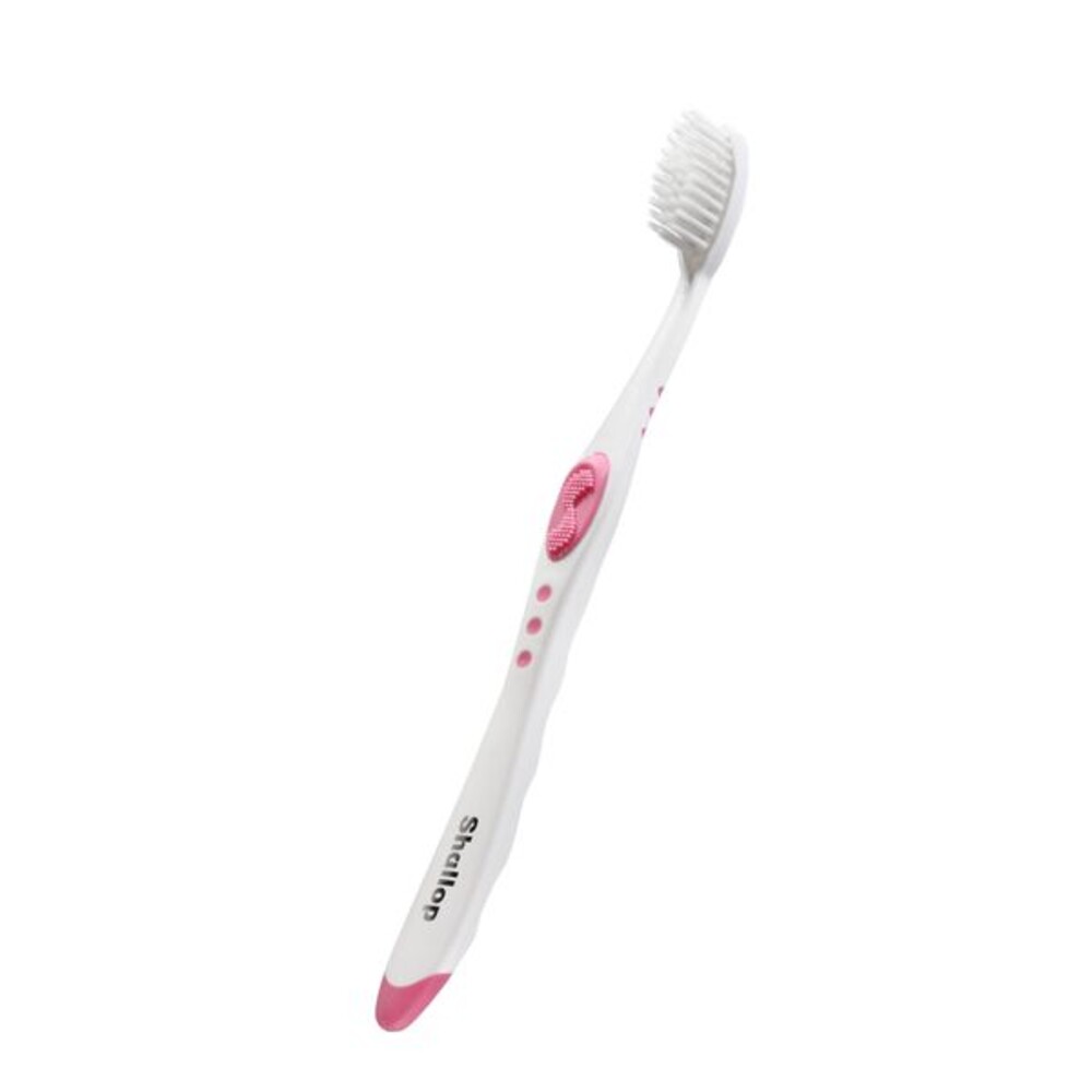 刷樂Shallop 雙效纖柔牙刷一支 另有齒科牙刷-圖片-2