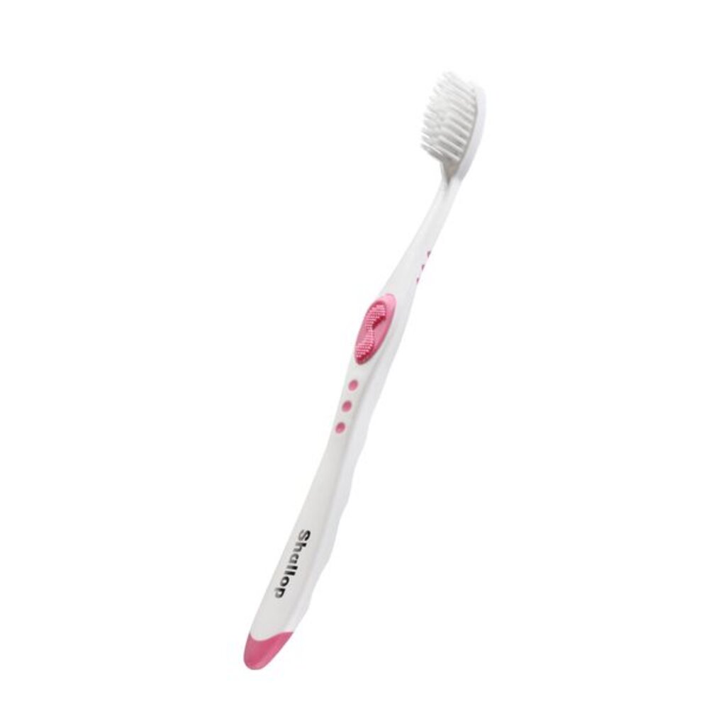 刷樂Shallop 雙效纖柔牙刷一支 另有齒科牙刷-圖片-2