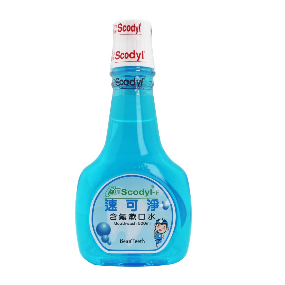 速可淨 Scodyl 無酒精 成人/矯正/兒童系列 漱口水 500ml-圖片-3