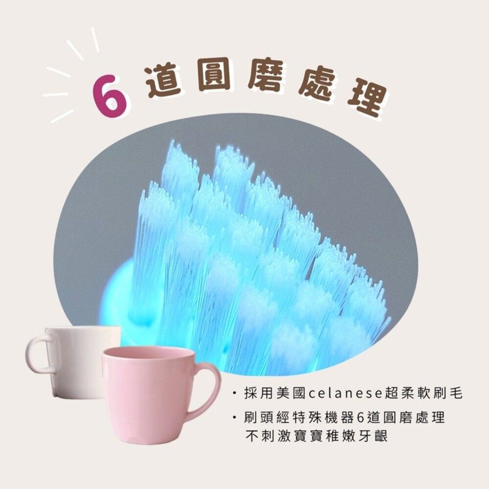 台灣製造 佳貝Jaibei Q-01 嬰幼兒牙刷一打入 美國刷毛 另有健康牙刷、優美牙刷-圖片-4