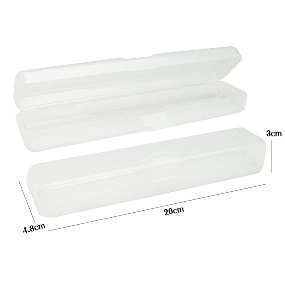 牙刷旅行盒一入 牙刷盒 透明/藍色可挑-圖片-1