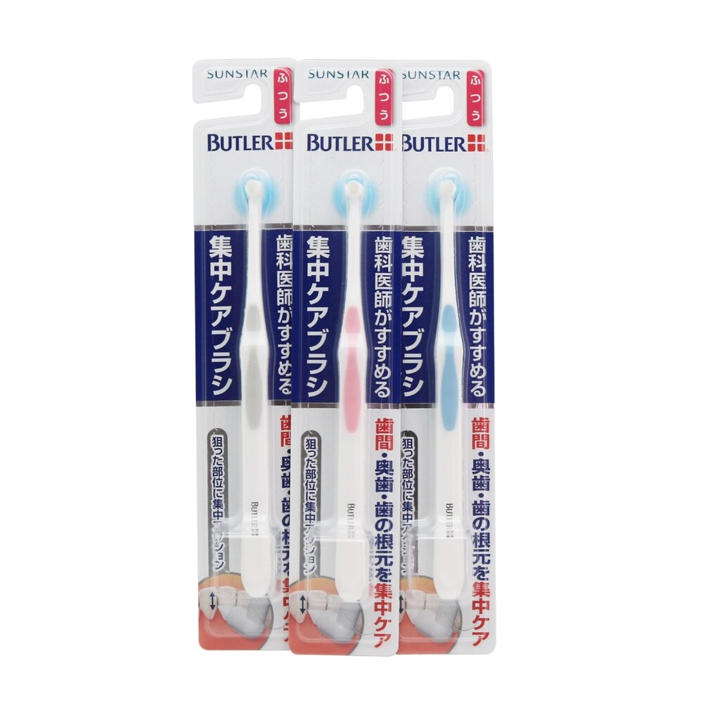 三詩達 SUNSTAR Butler 集中 單束毛 牙齦 護理 中性毛 牙刷一支 封面照片