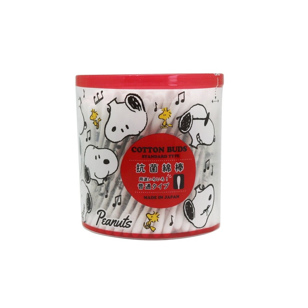 4936613056331-日本COTTON BUDS 三洋史努比 Sanyo Snoopy  抗菌棉花棒(普通型)200支