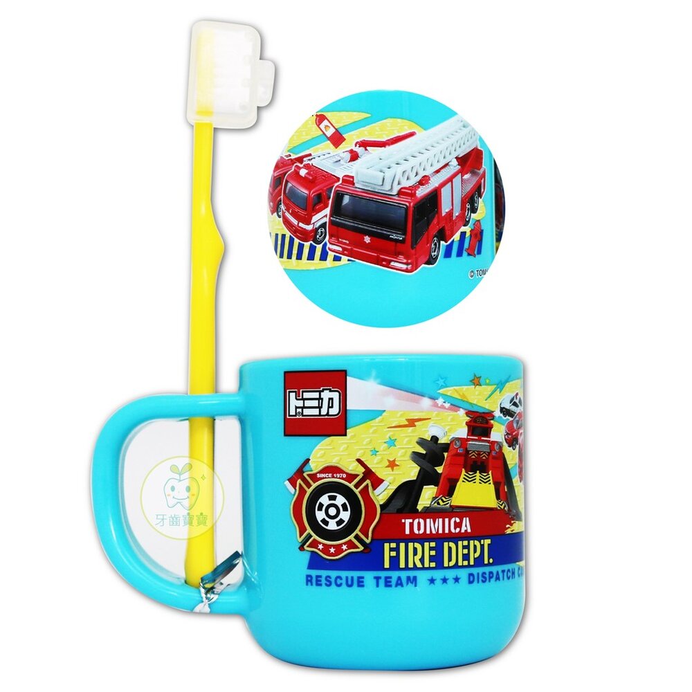 日本Skater 牙刷孔漱口杯(杯子+牙刷) 一組-圖片-2