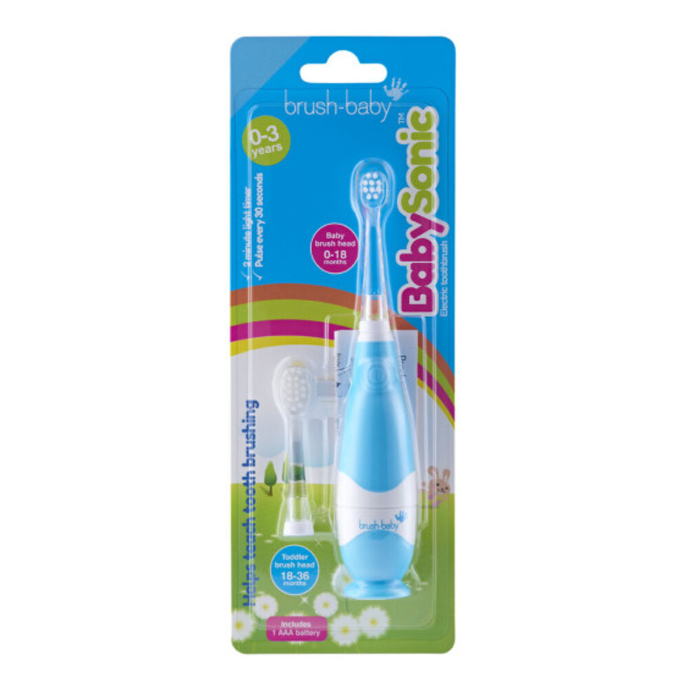英國Brush Baby嬰幼兒口腔保健系列聲波電動牙刷-圖片-1