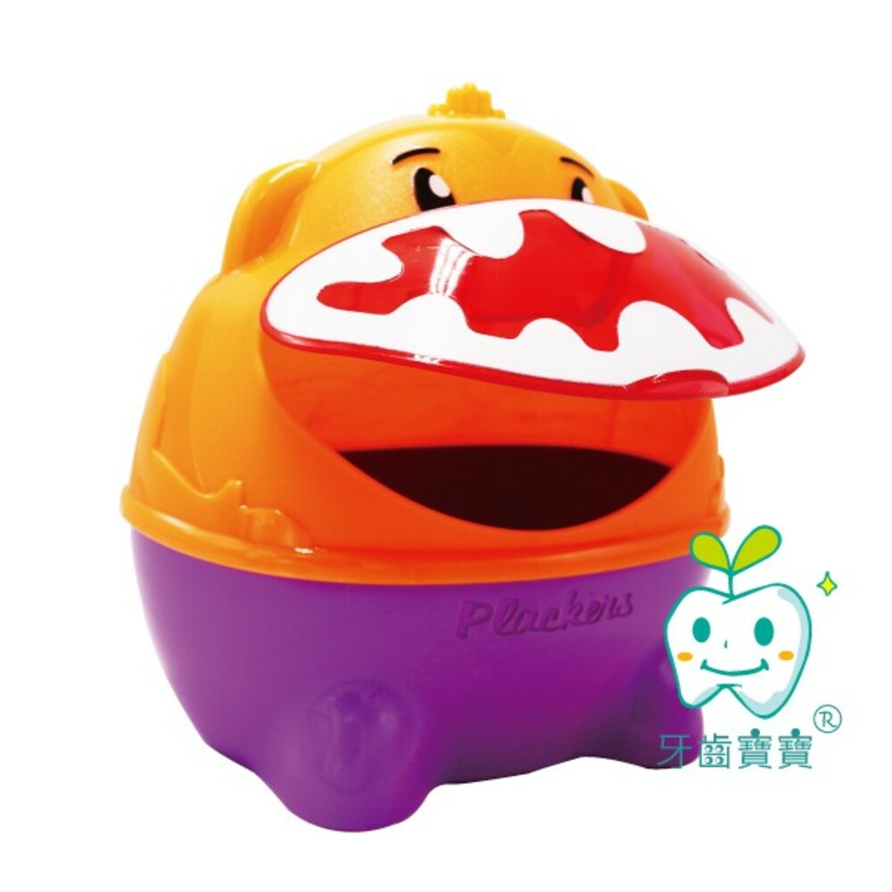 美國 普雷克 Plackers 派樂絲 牙棒寶寶兒童牙線棒收納盒+30支塗氟牙線棒-圖片-2