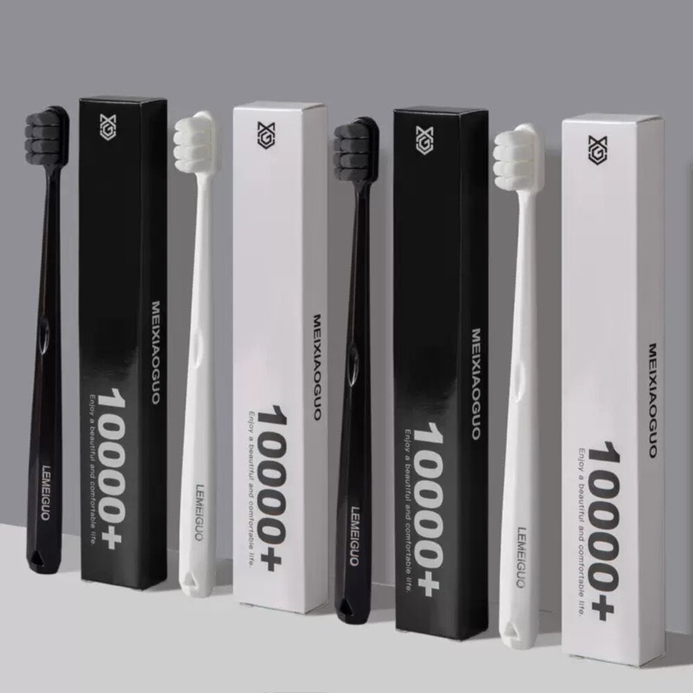 6932577110001-LEMEIGUO 高質感萬毛軟毛牙刷一支(顏色可選)