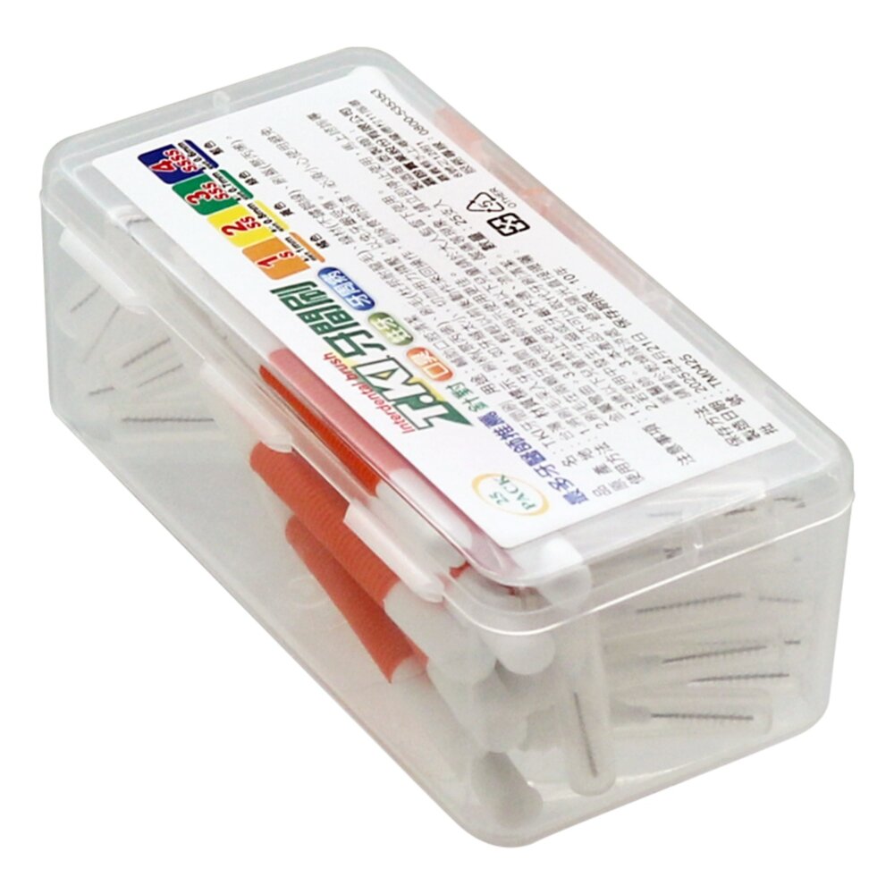6963441-2026新款 T.KI鐵齒 牙醫診所推薦 鐵齒 牙間刷25入/盒 (SSS-S Size)