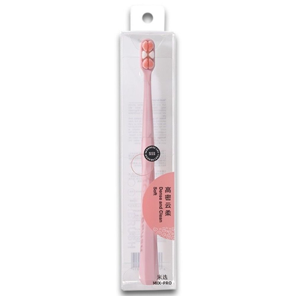 新款 ToothBrush 馬卡龍色 米束高密雲柔萬毛牙刷一支-圖片-2