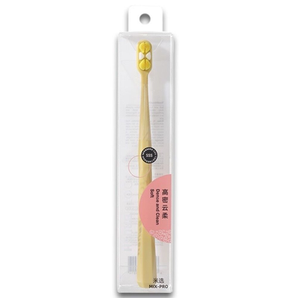 新款 ToothBrush 馬卡龍色 米束高密雲柔萬毛牙刷一支-圖片-4