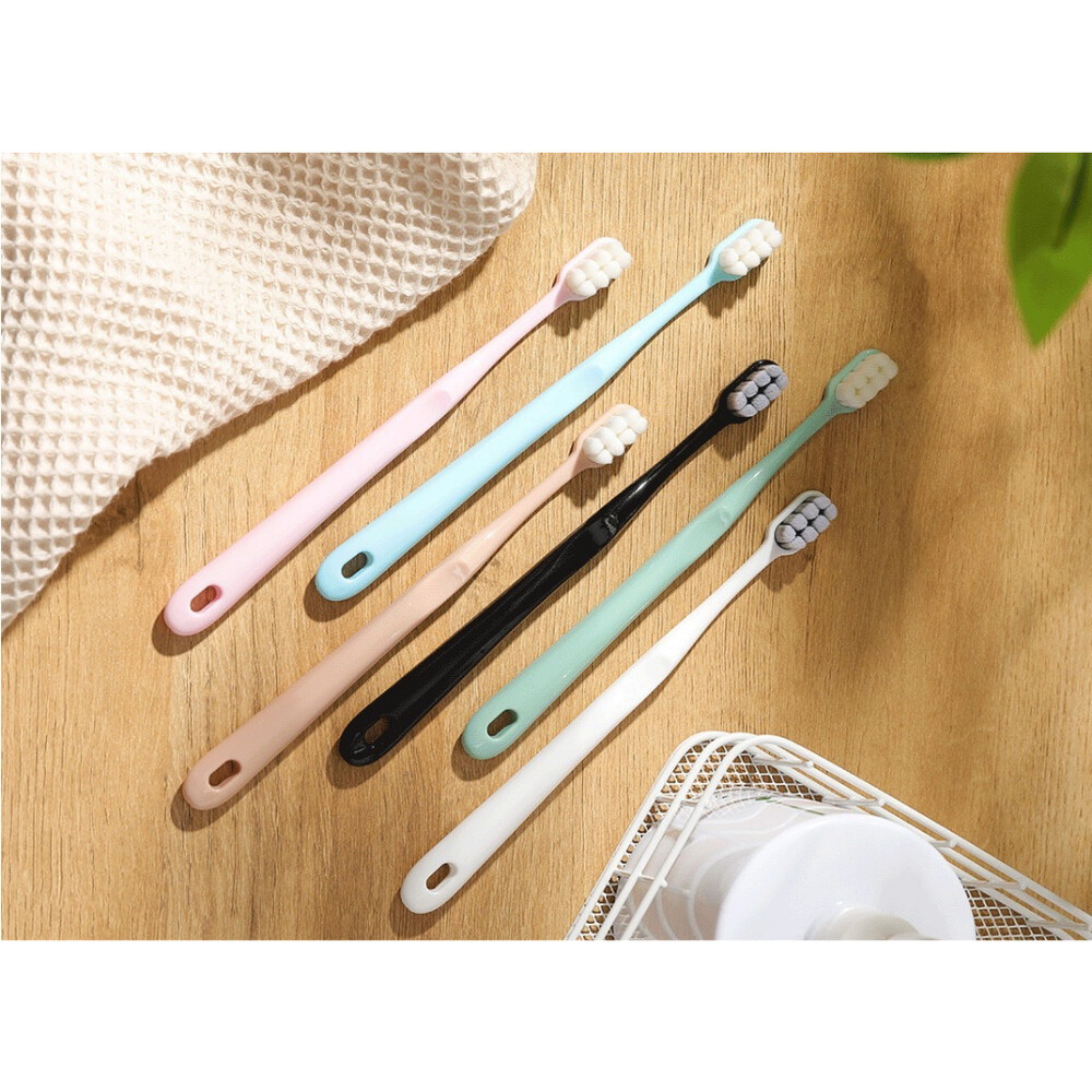 新一代 8束雲柔萬毛成人牙刷一支(12歲以上亦可使用)小刷頭超軟毛-圖片-3