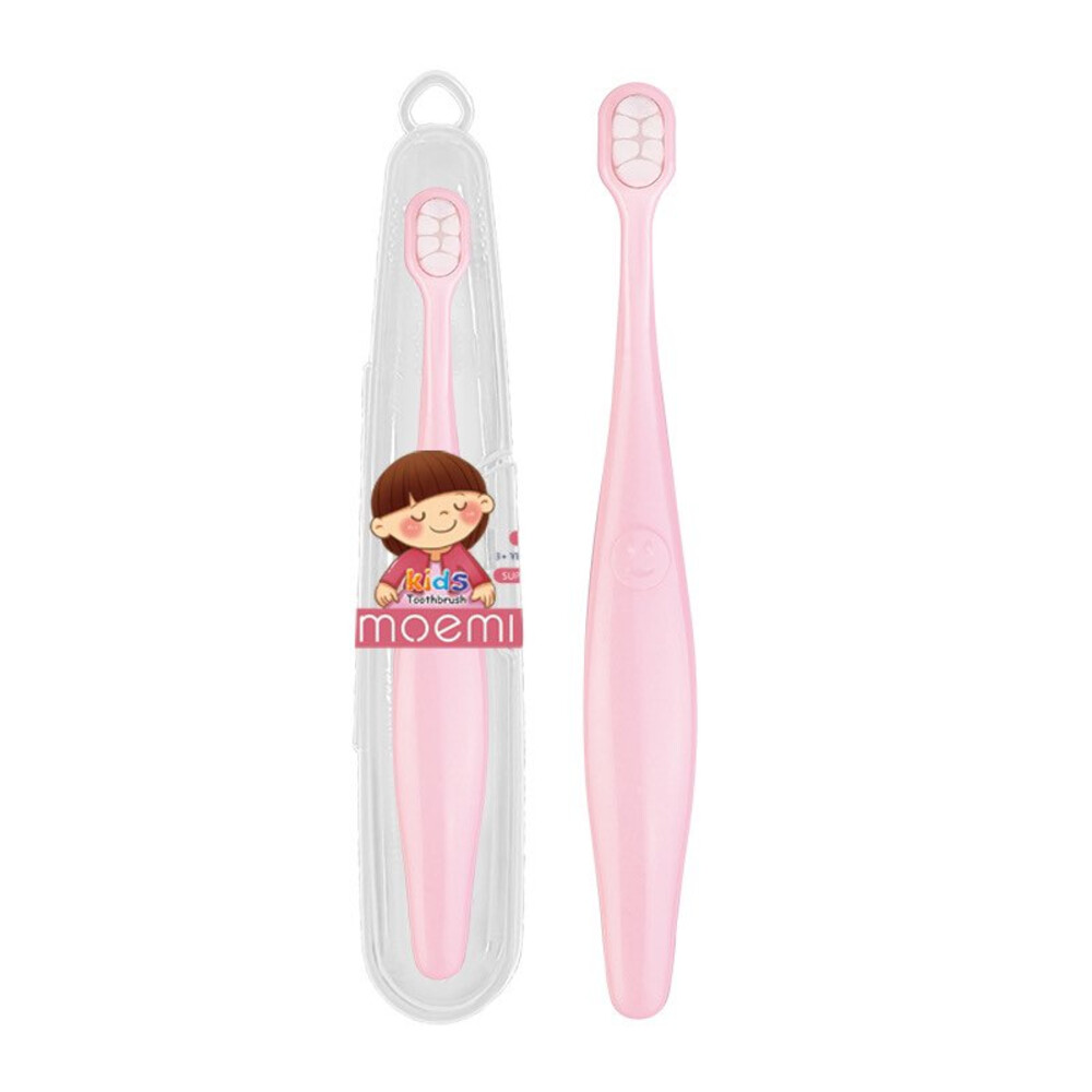 萬毛軟毛細軟牙刷2-10歲(附收納盒)-圖片-6