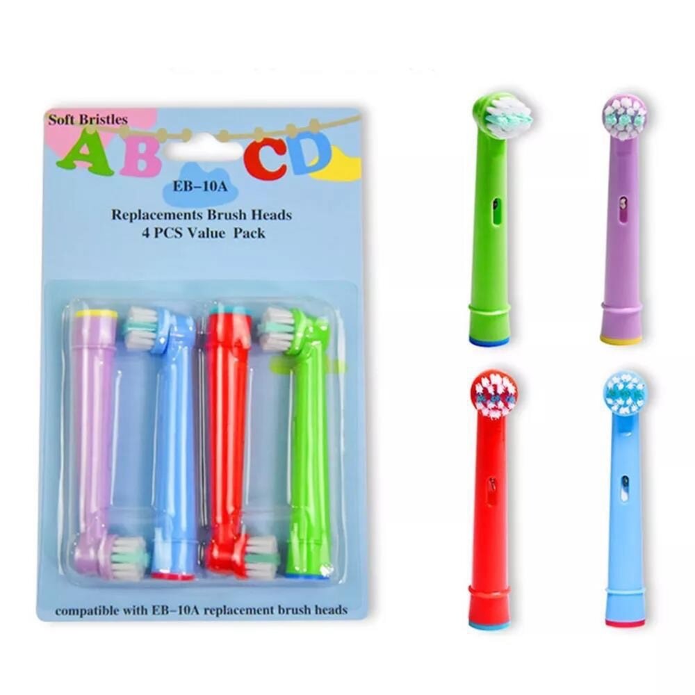通用型電動牙刷補充刷頭4支裝-適用歐樂B Oral-B 另有兒童-圖片-10