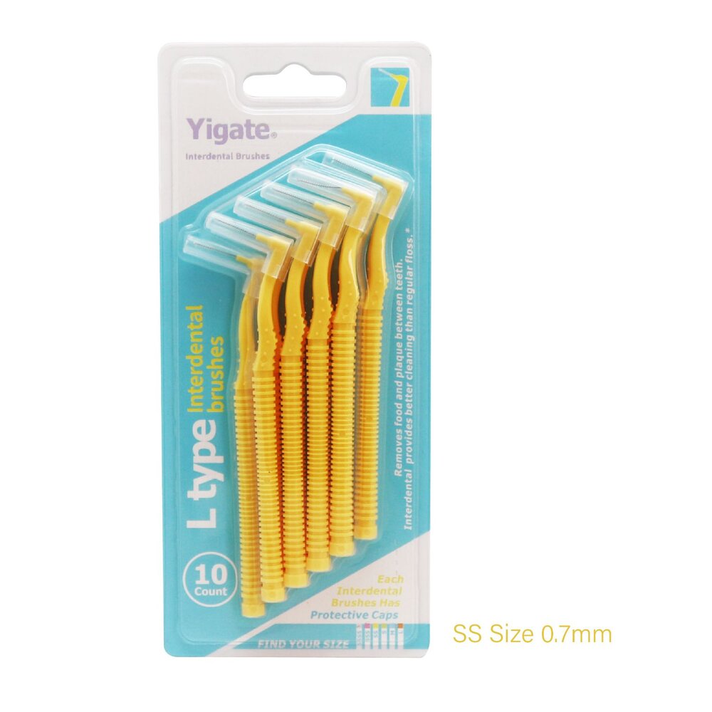 Yigate 醫潔 專業L型 牙間刷/齒縫刷/齒間刷 10入-圖片-4