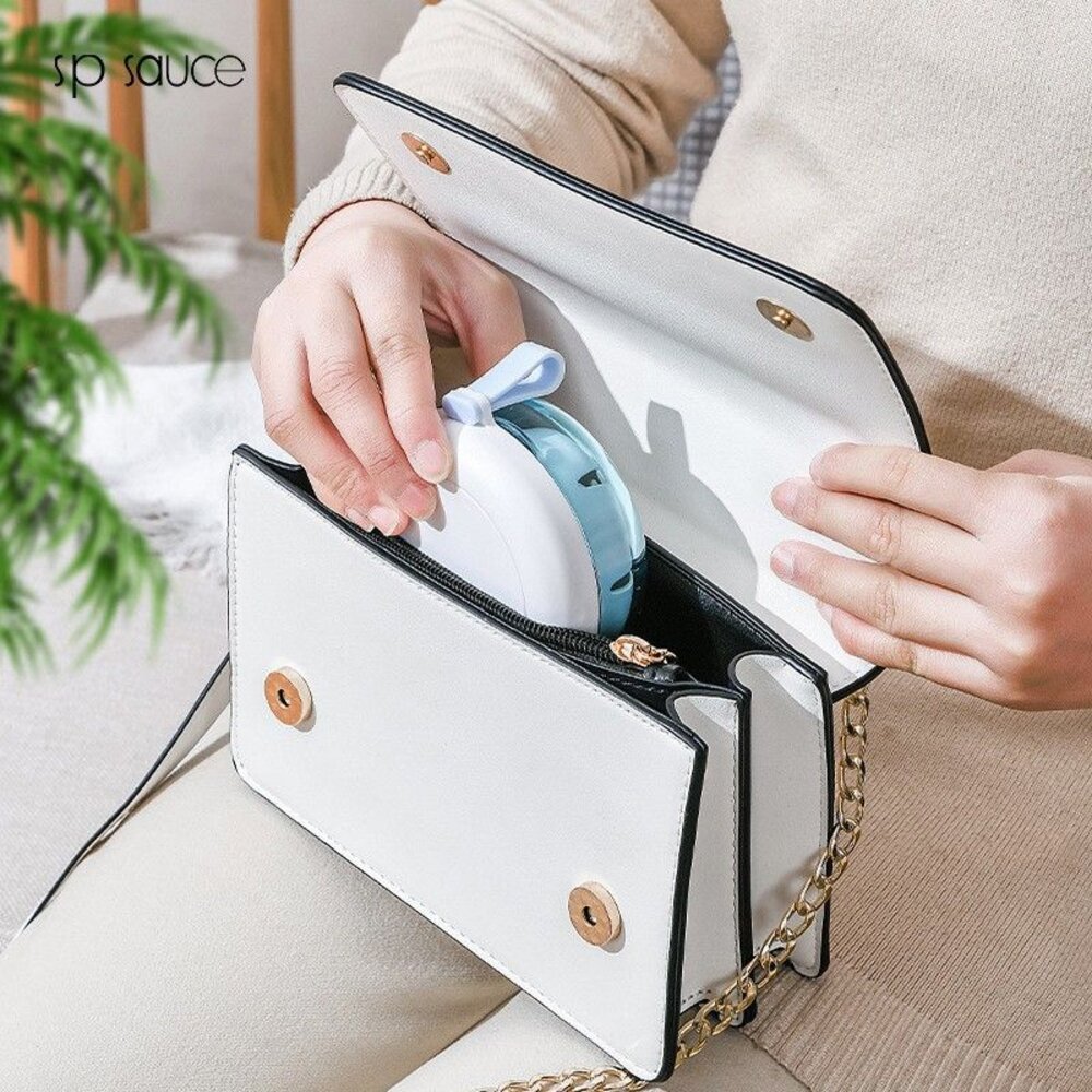 SP SAUCE 假牙套浸泡密封收納盒一入(藍)-圖片-4