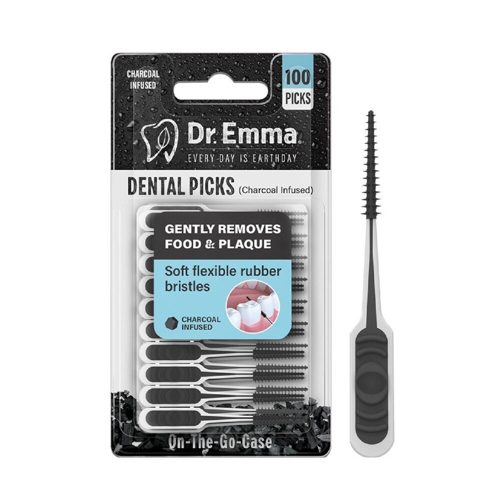 758891836924-Dr.Emma 軟式牙間刷100支入(黑)