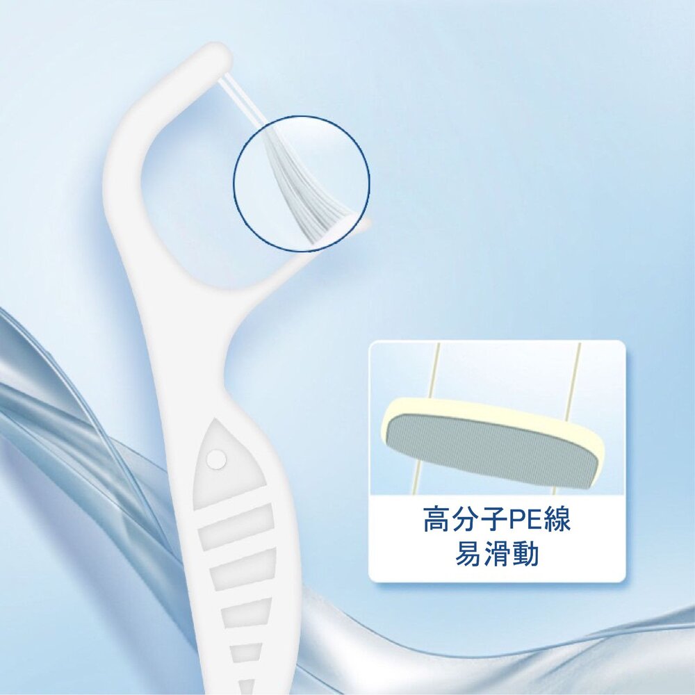 ORTHODONTIC FLOSS PICK 矯正專用牙線棒100支/袋裝 矯正牙線棒-圖片-5