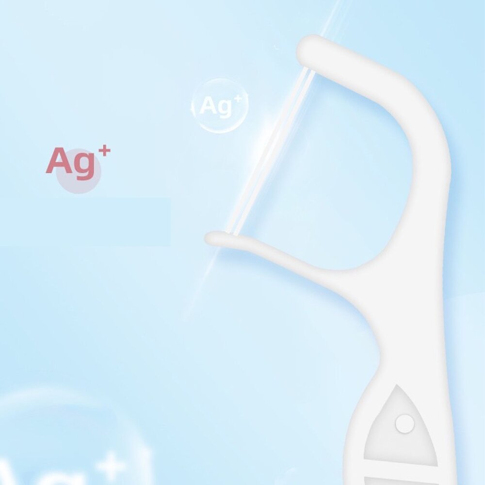 ORTHODONTIC FLOSS PICK 矯正專用牙線棒100支/袋裝 矯正牙線棒-圖片-7