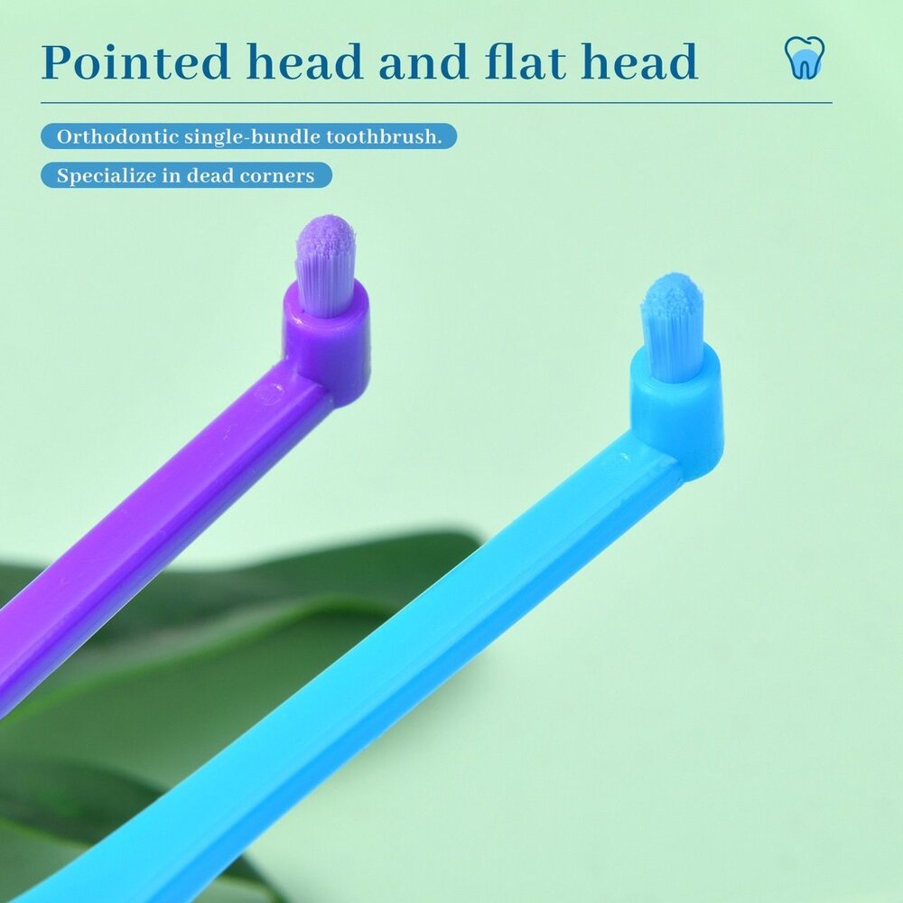 Dr. Emma 單束毛彩色圓頭軟毛牙刷一入-圖片-6