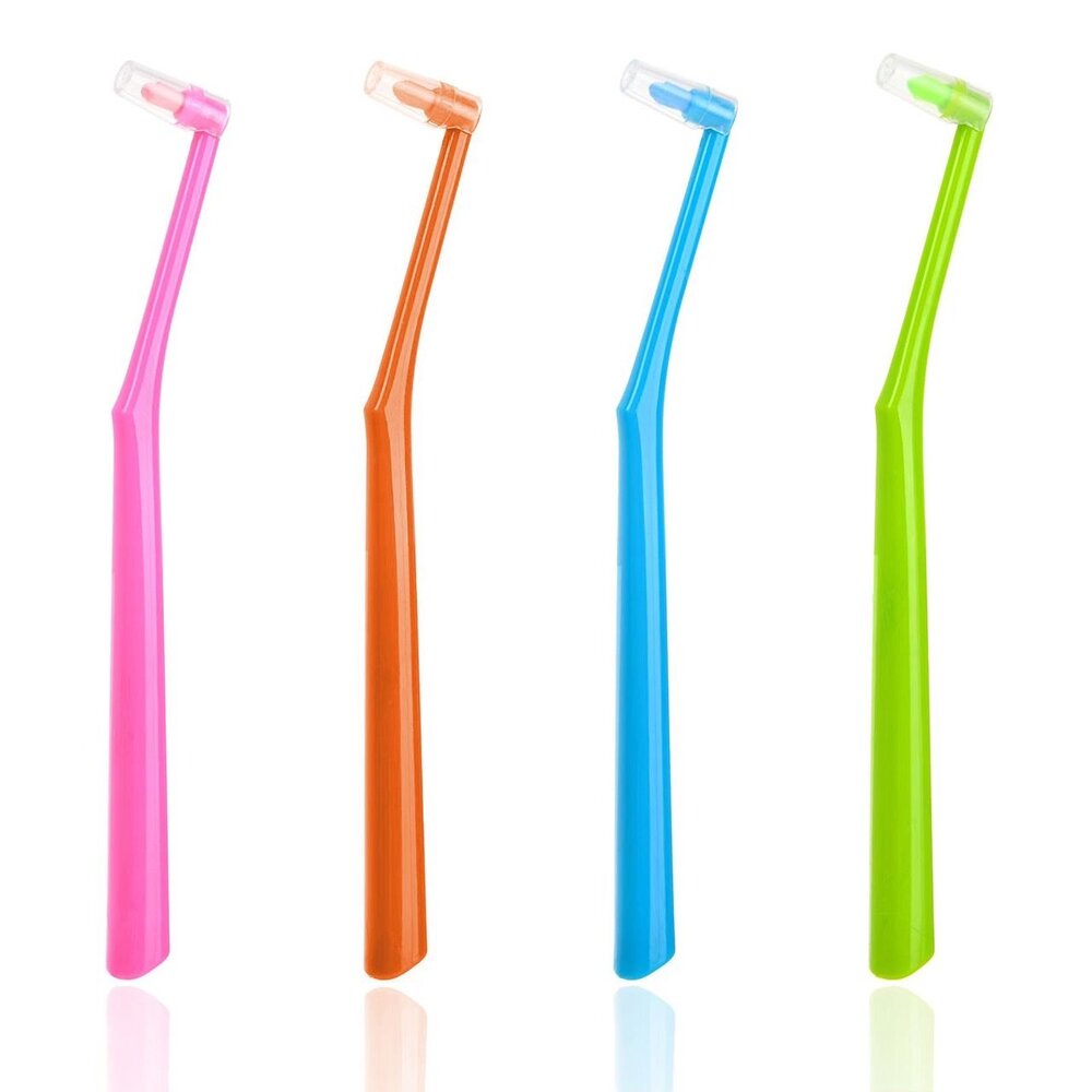 850011416502-Dr. Emma 單束毛彩色圓頭軟毛牙刷一入(白色)