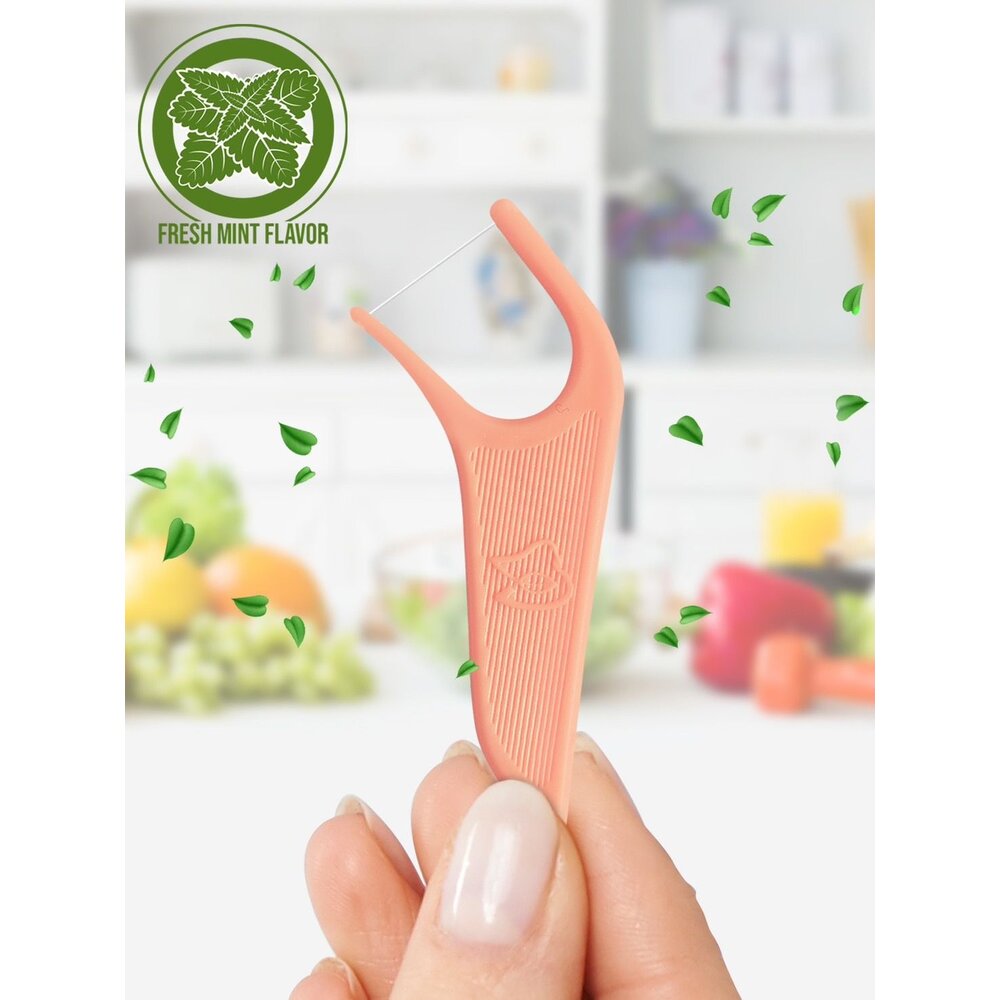 Dr.Emma 矯正牙線棒60支/包(粉) 另有 鴨嘴獸Platypus-圖片-4