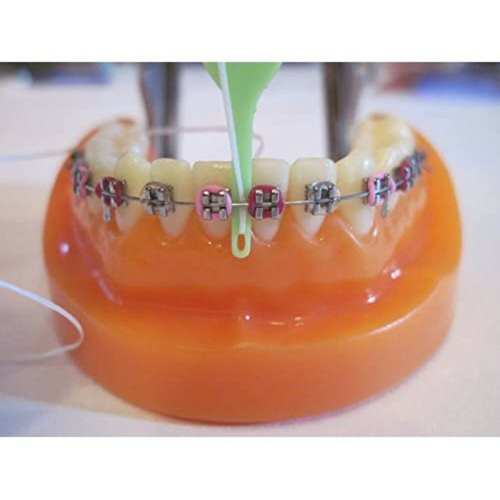 美國進口 FlossFish 矯正專用 牙線穿引器 牙線輔助器 五支入-圖片-2