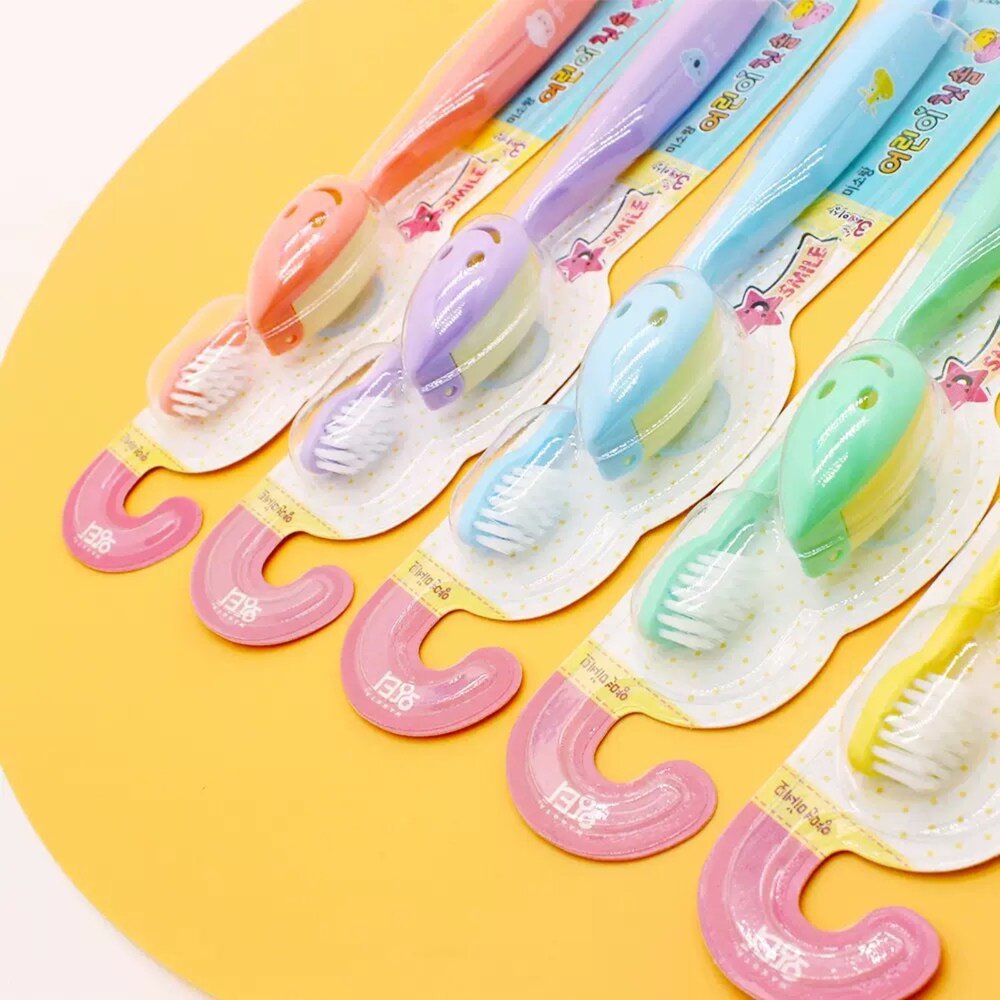 韓國 Misorang 兒童雙層軟毛牙刷一支-圖片-3