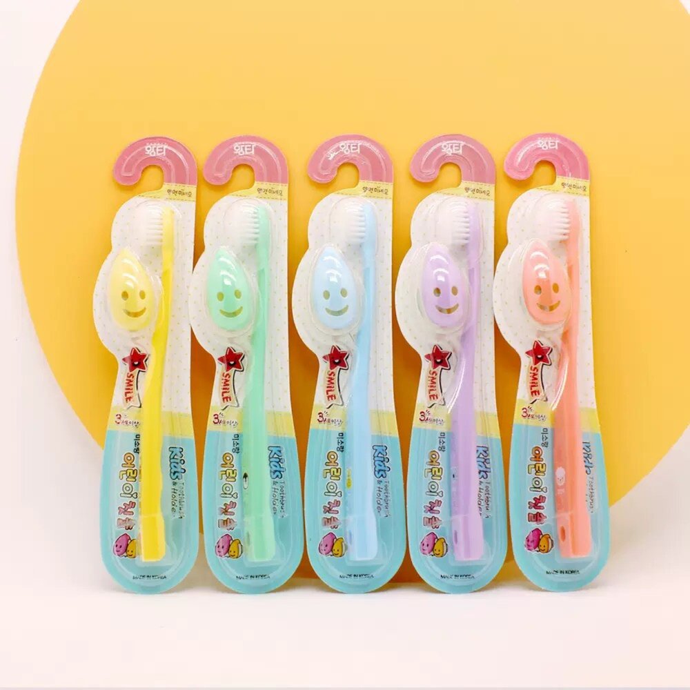 韓國 Misorang 兒童雙層軟毛牙刷一支-圖片-4
