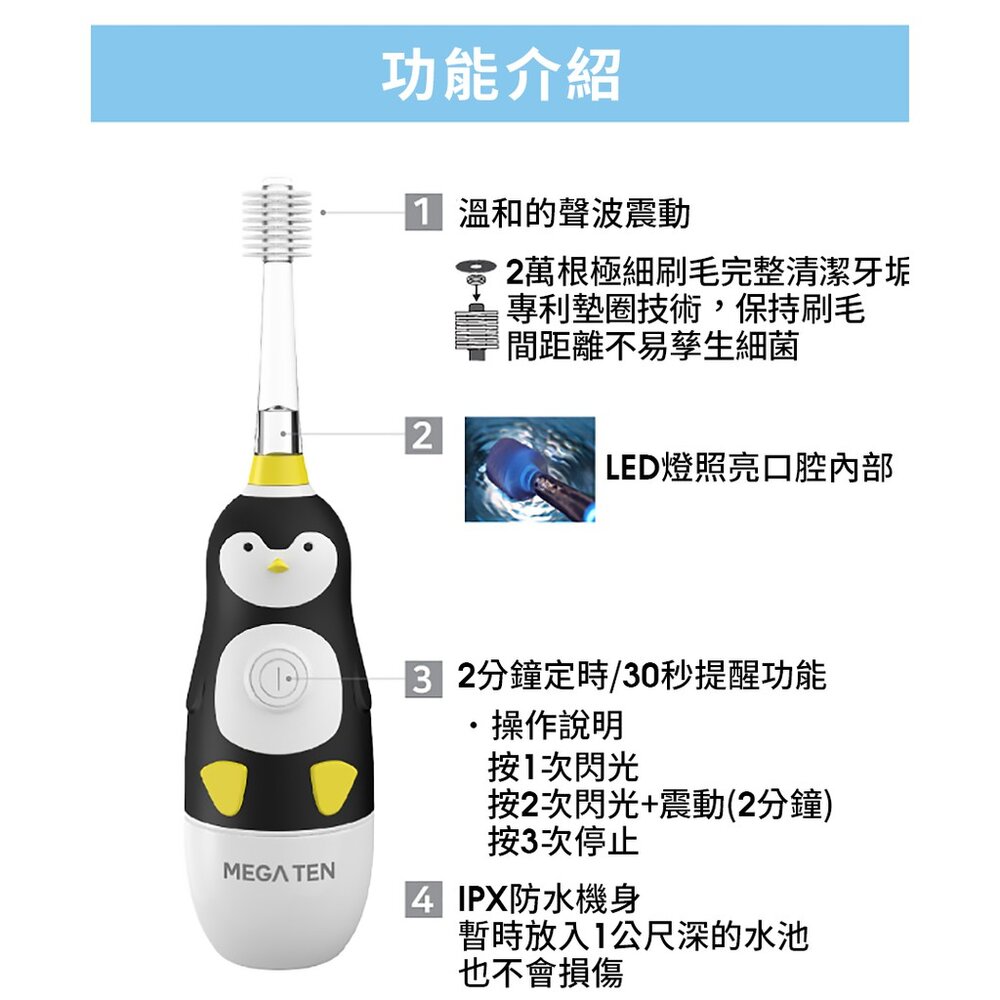 頂級款 Vivatec 創新升級‧5倍清潔力(機身+一隻刷頭)-圖片-4