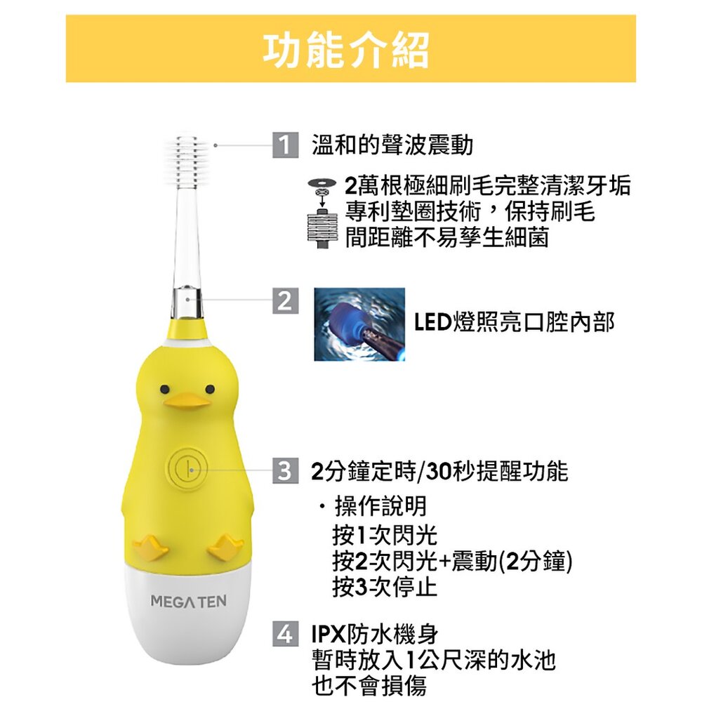 頂級款 Vivatec 創新升級‧5倍清潔力(機身+一隻刷頭)-圖片-5