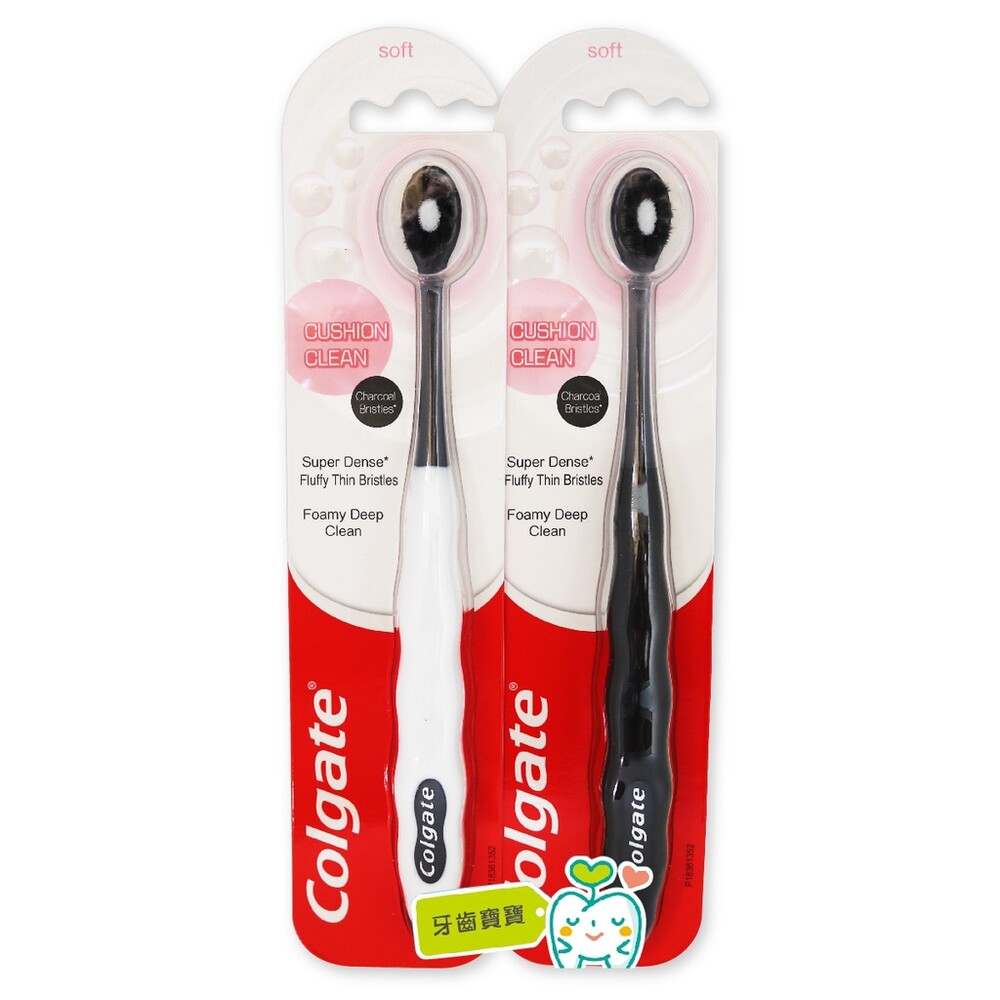 高露潔Colgate Cushion Clean 七倍更濃密氣墊牙刷一支-圖片-1