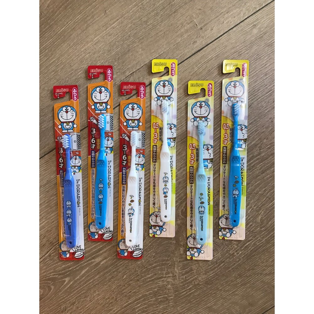 日本 TOMICA 多美卡小汽車 兒童牙刷 幼兒 牙刷 另有Kitty 多啦A夢-圖片-4