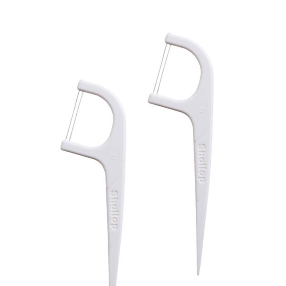 刷樂Shallop 雙線超細滑牙線棒150支-圖片-1