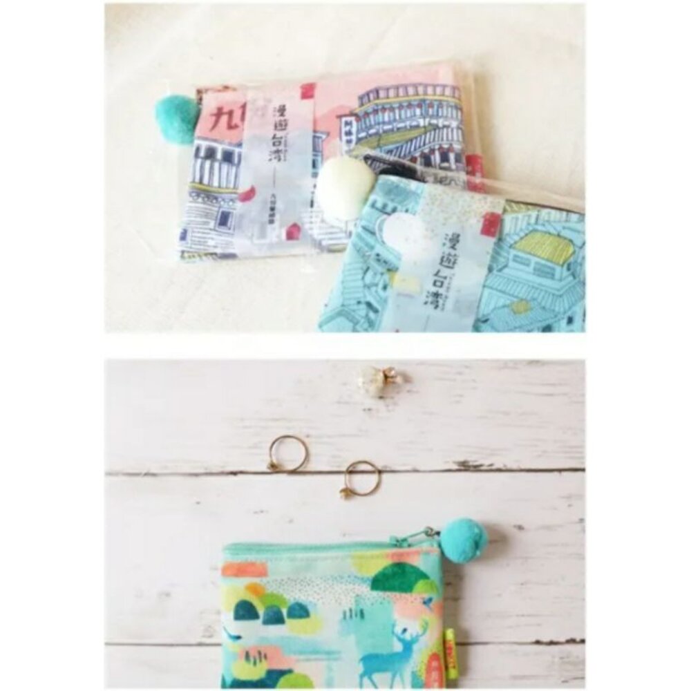 零錢包 插畫圖案 小物收納 可愛毛球 猴子設計 TR台灣鐵道-圖片-3