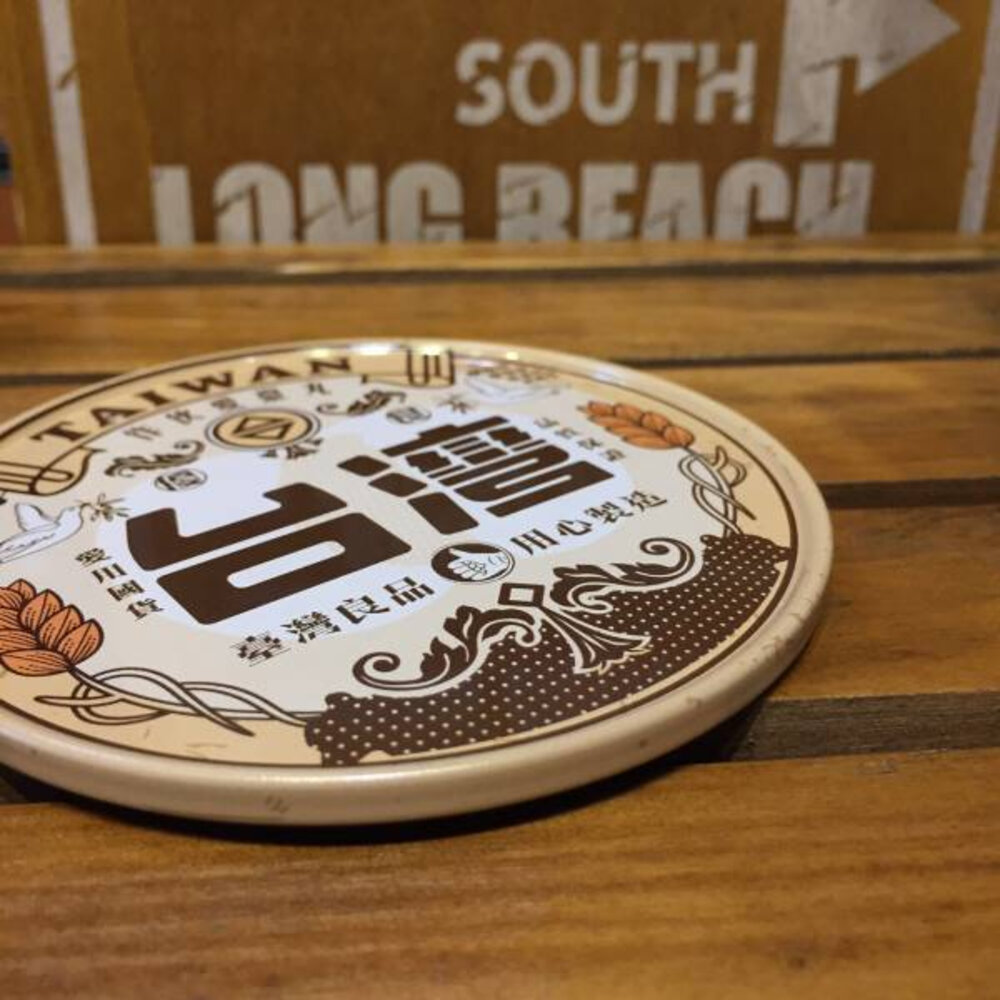 圓形磁鐵杯墊 冰箱貼 台灣紀念品 台灣特色 台灣景點 台灣意象 復古台灣 木子創意 TR台灣鐵道-圖片-1